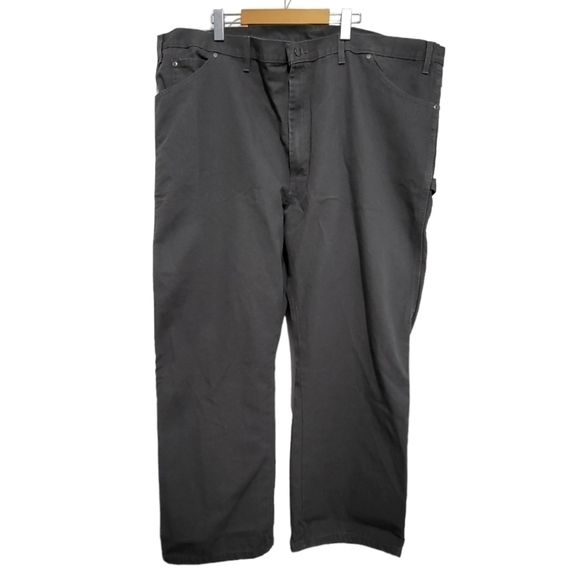 Dickies Grey Carpenter Pants 48W×30L Men's Relaxed Fit - Picture 2 of 9